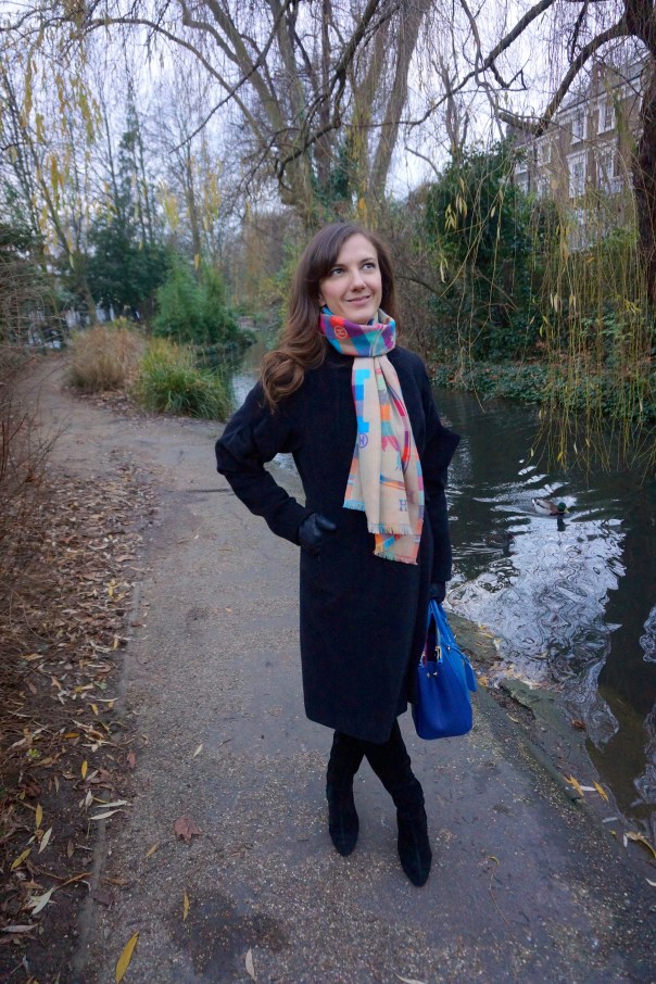 Winter style, London